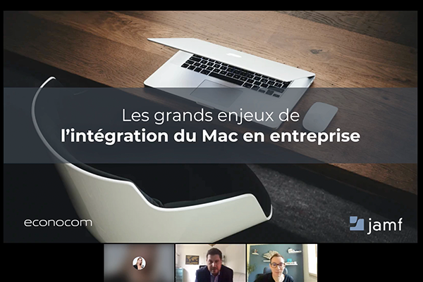 Interview croisée Thème : Les grands enjeux de l’intégration du Mac en Entreprise