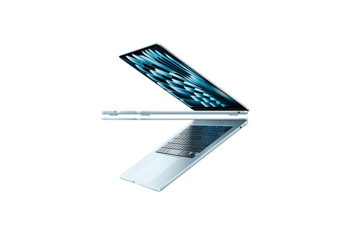 MacBook Air plié