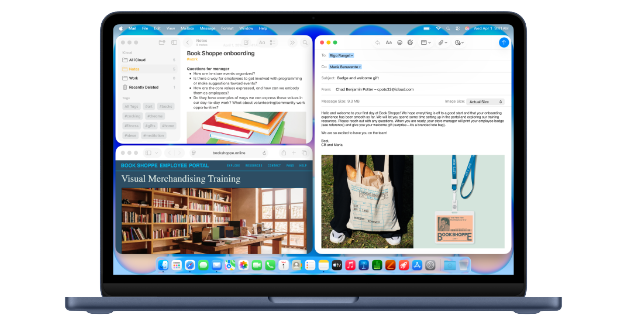 Accessoires pour Mac : Airpods, Studio Display, Magic Keyboard, Magic Mouse, Magic Trackpad, câble de charge MagSafe en noir sidéral